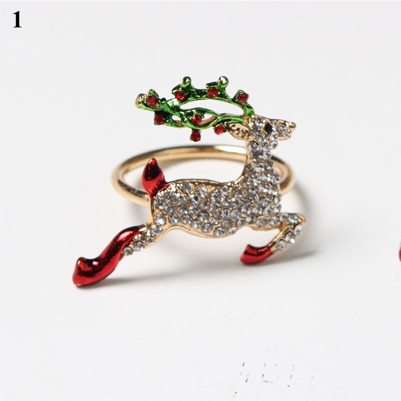 Kerst Servetringen Legering Serviette Ringen West Diner Handdoek