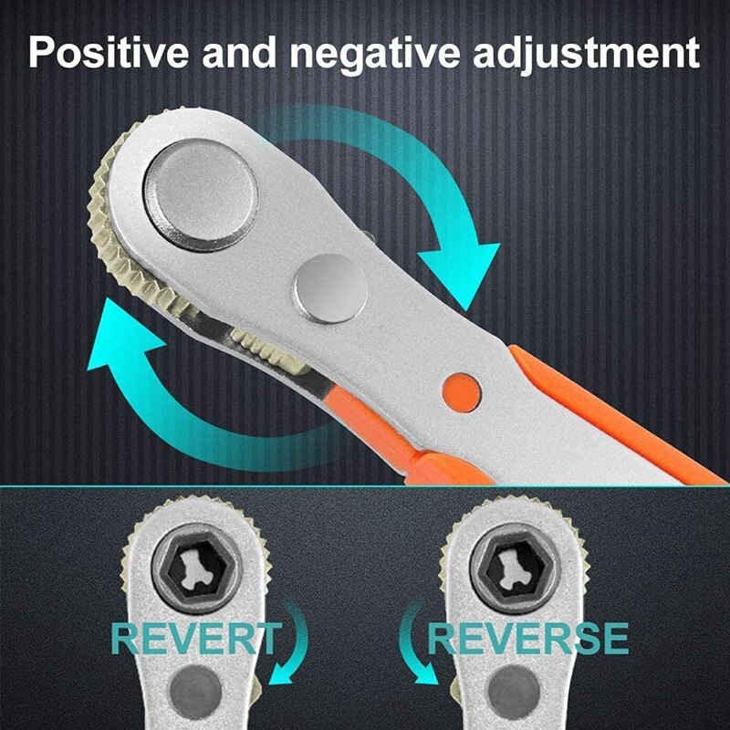 Magnetic Screwdriver Set, 11 Pieces, 110 mm, Mini Ratchets and with 1/4 Inch, 10 Models, Screwdriver Bits