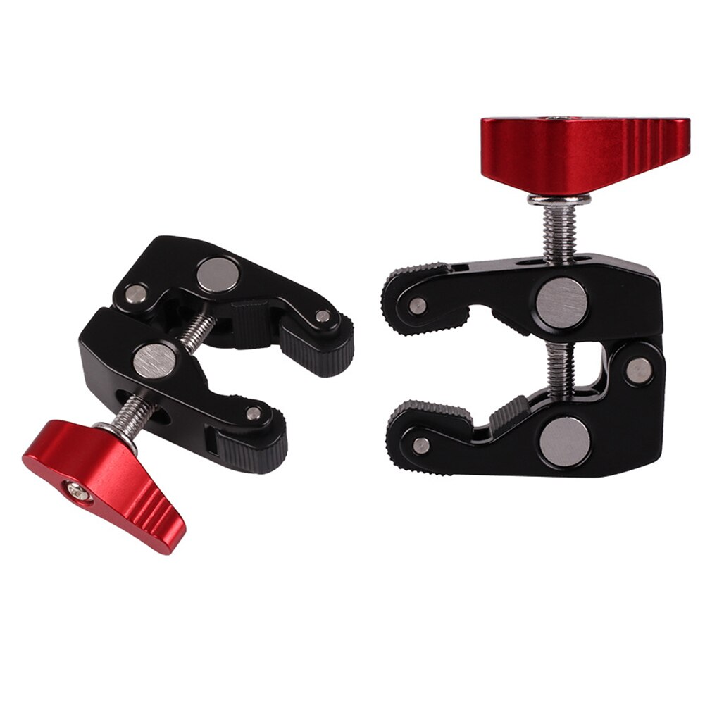 Holder Phone Clip Super Clamp Multifunction Ball Mount Flash Bracket Mini Accessories Adapter Camera Tripod Portable Universal