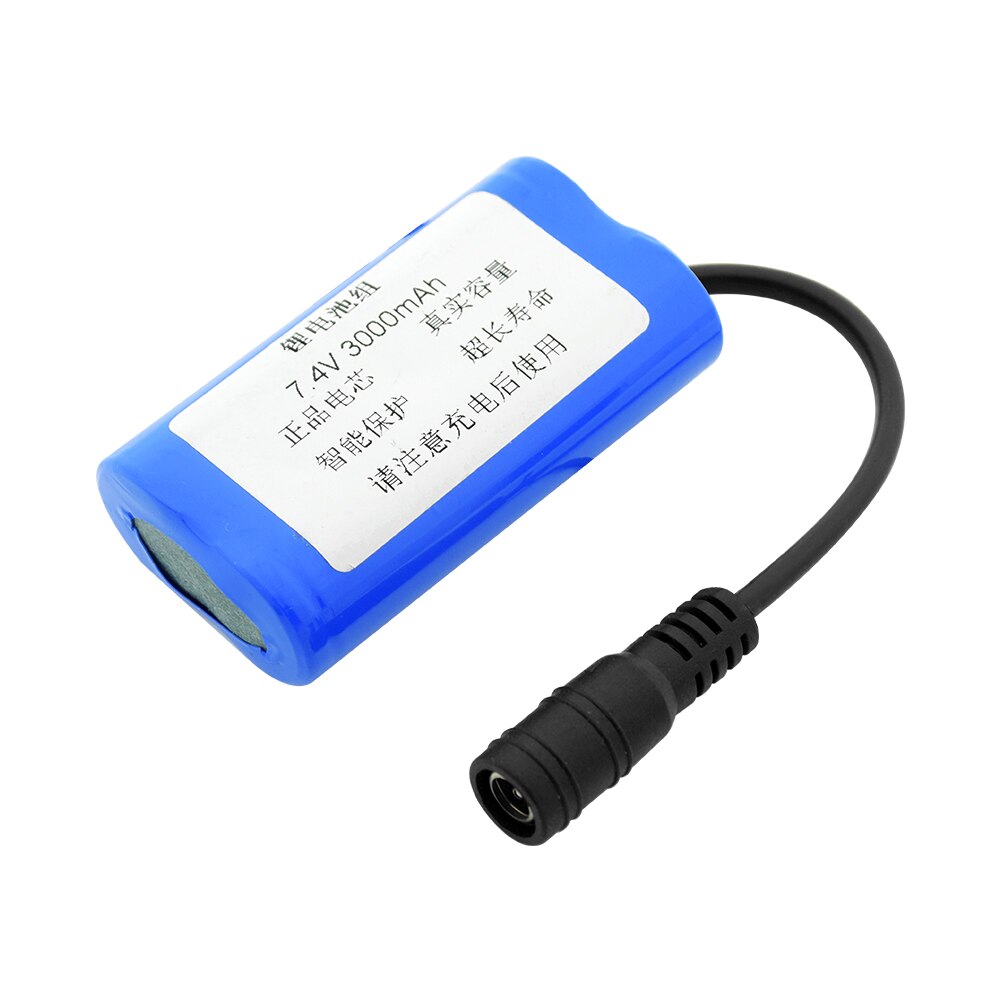 2PCS 7.4V 2700mAh EC2 Plug Batterie au Lithium & Chargeur 2 en 1 pour Hubsan