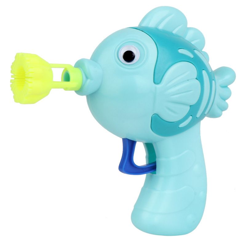 Leuke Vis Zeep Water Bubble Bubble Blower Machine Speelgoed Voor Kids Kinderen Manu T5EC