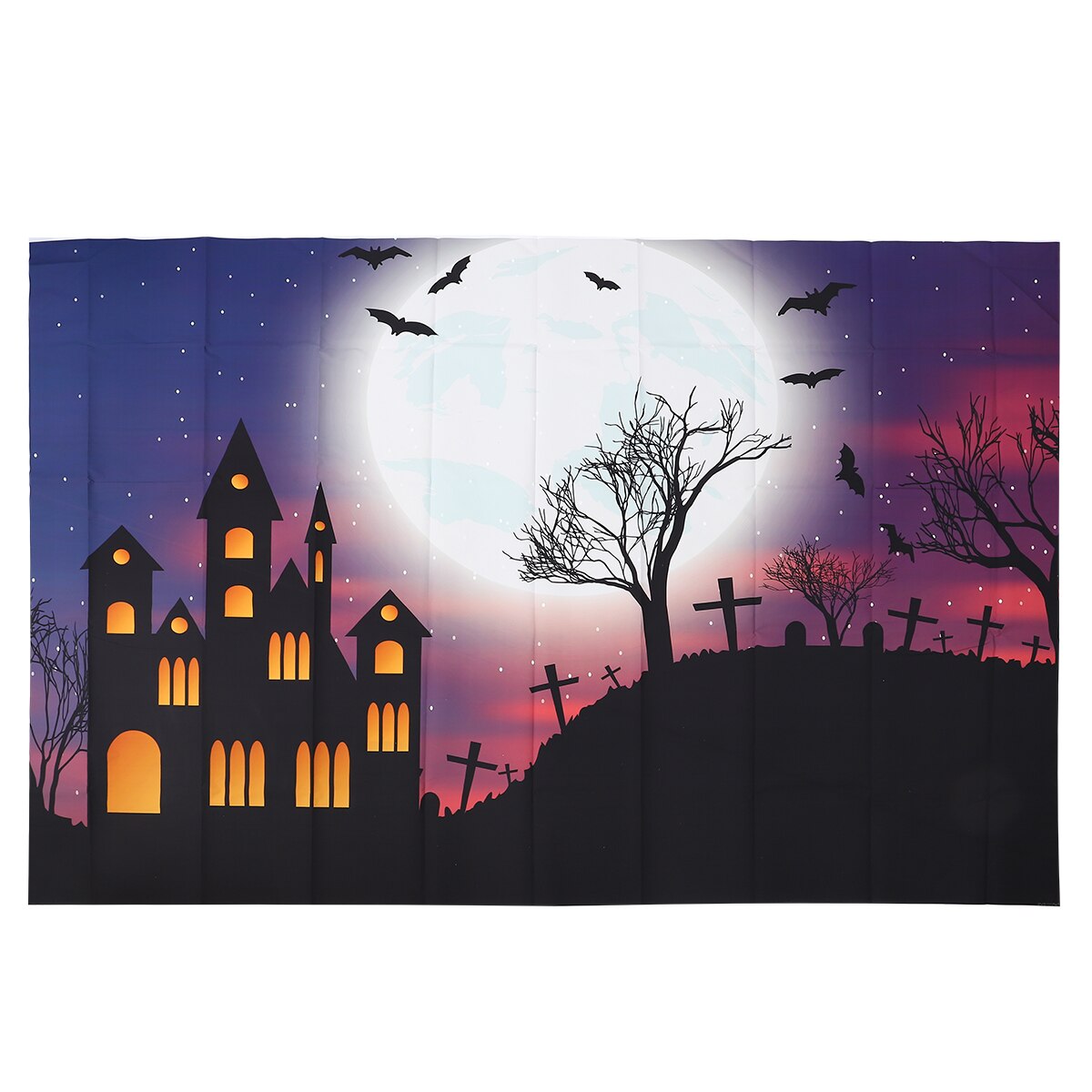 1pc Halloween Unique Photo Prop Background Cloth Photography Cloth Backdrop for Studios Shop Home