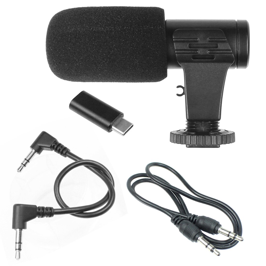 Voor Insta360 Een R 360 Panoramisch Metalen Camera Kooi Frame/Microfoon Adapter Kit Type-C Tot 3.5Mm converter/Handvat Grip Stick