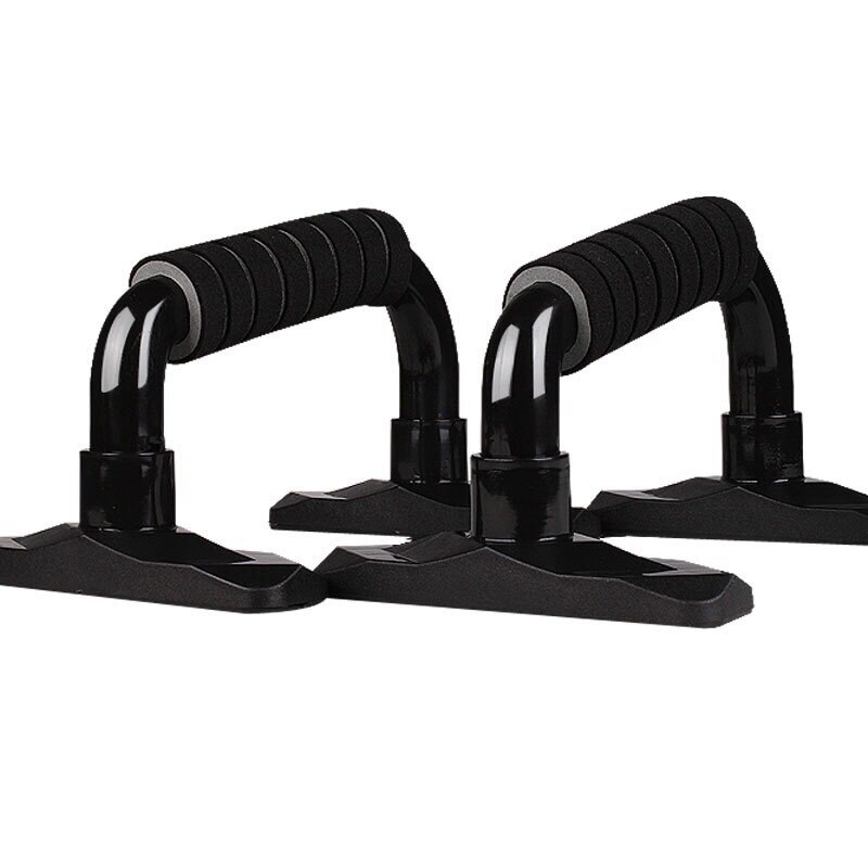 1 Pair Push-Ups Stands Classic Delicate Gym Sports Fitness Equipments Foam Handle I-Shaped Muscle Training Push Up Bar