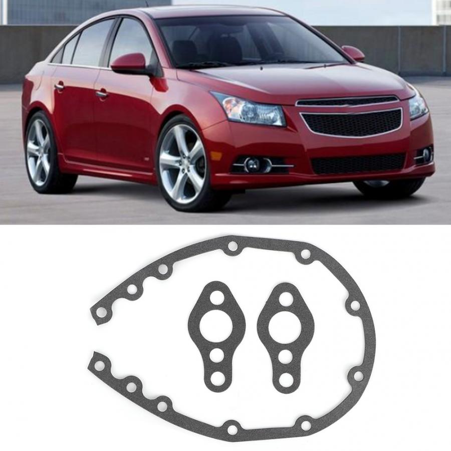 Car Front Gear Timing Chain Cover Gasket Replace Fit for Chevrolet 283 305 327 350 383 400SBC Valve Plate Accessories