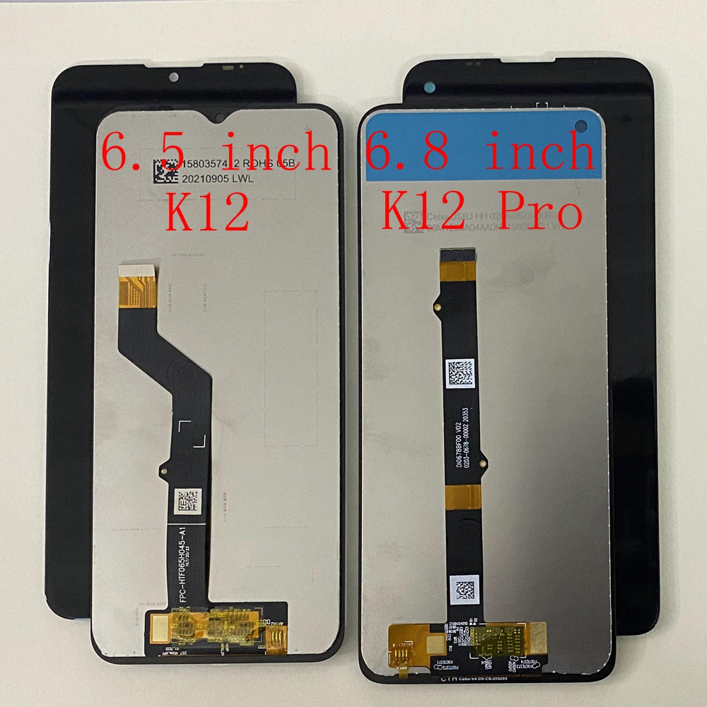 Original LCD Anzeige Für Lenovo K12 lcd XT2095-4 Anzeige Touchscreen Digitizer Montage Für Lenovo Zitrone K12 Profi XT2091-8 LCD