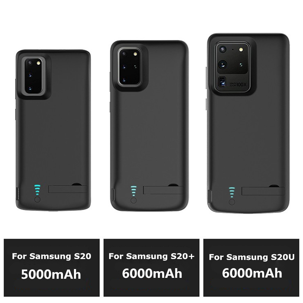 Power Bank Case For Samsung S20 Plus S20+ Battery Case Extenal Battery Charging Case For Samsung Galaxy S20 Ultra Powerbank Case