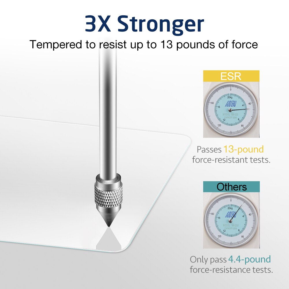 Esr Screen Protector Voor Ipad 9.7 Gehard Glas Film Voor Ipad Release/Voor Ipad Pro 9.7 inch Air2 Gratis Applicator