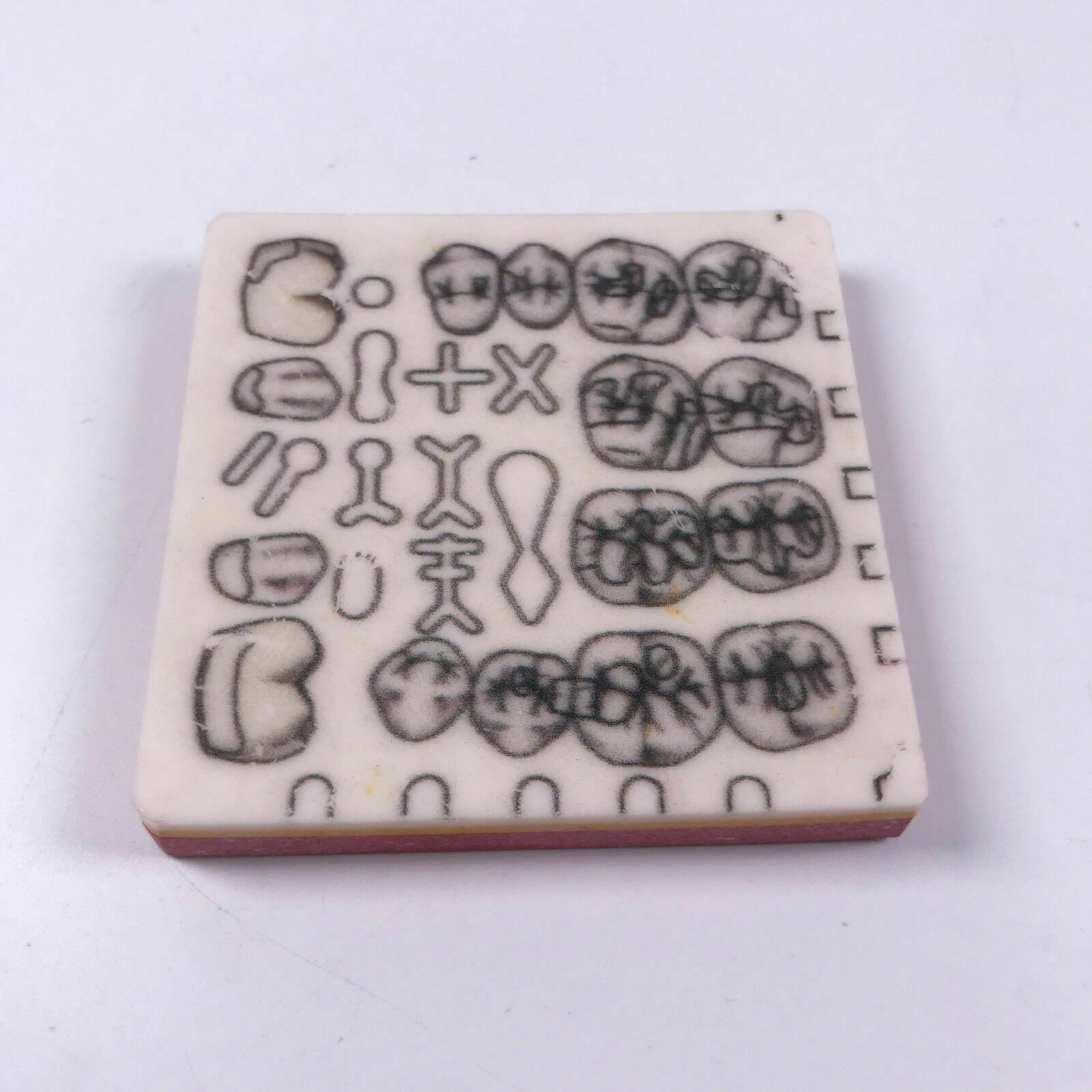 1PCS Dental Cavity Preparation Hole Dentin Shooch Practise Model Filling Template Practice Board High