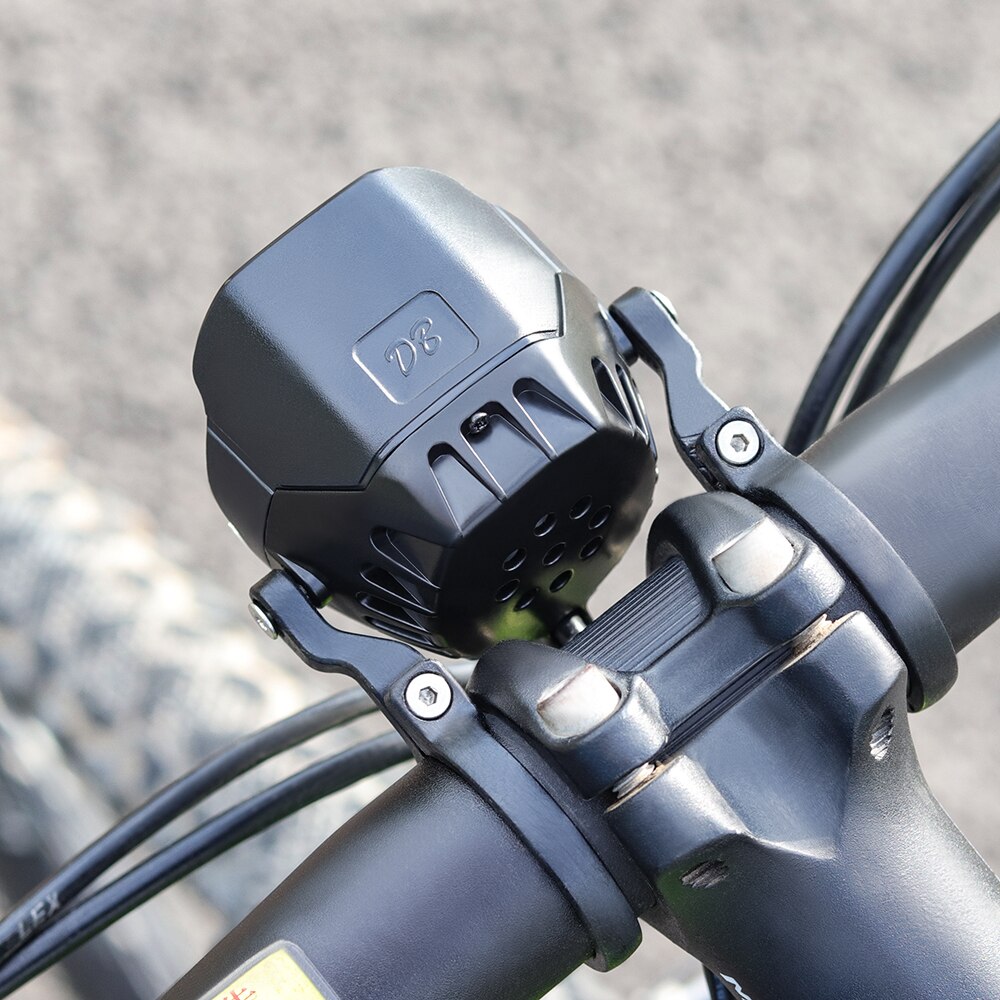 Onature e-światło rowerowe reflektor 85 luks wejście DC 12V 36V 48V 60V ebike lampa instalacja kierownica doprowadziło elektryczne światło rowerowe z klaksonem