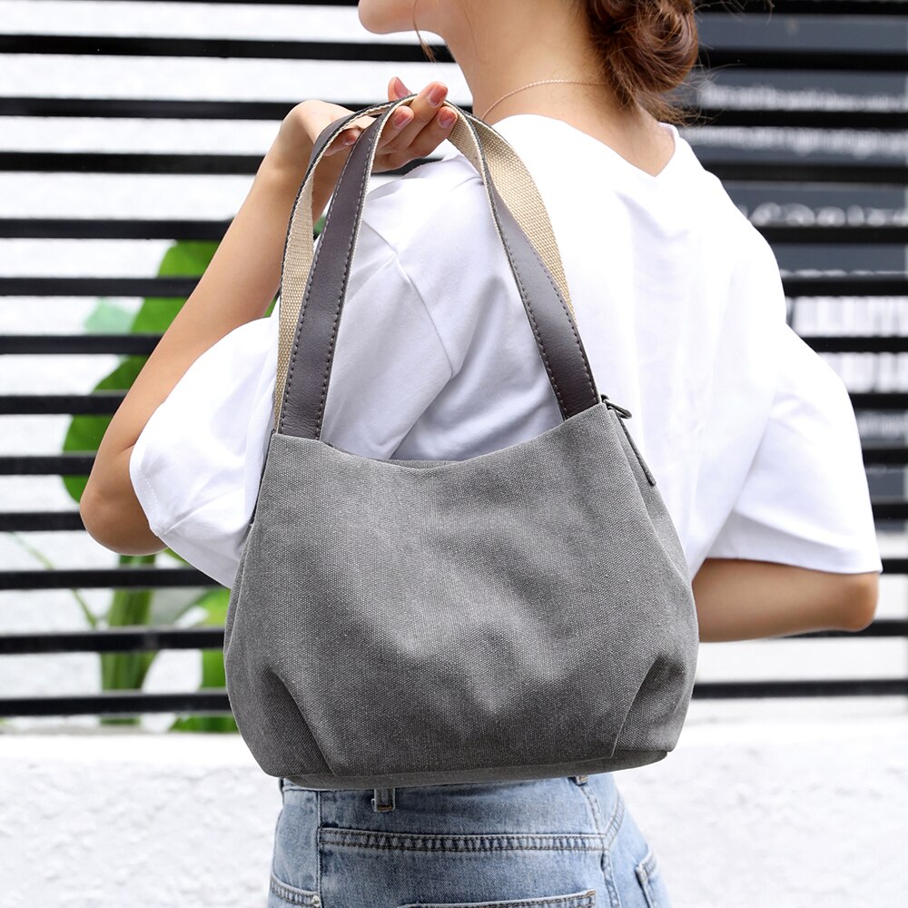 Ladies Crossbody Bag Canvas Women Shoulder Bag Hobo Vintage Messenger Bag Purse Canvas Women Handbags Designers Casual Big Totes