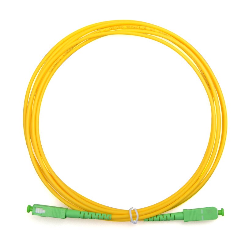 Optische faser patchkabel 1m 9/125 652D simplex SC/APC FC/APC LC/APC Zopf FTTH CATV Optic patchkabel