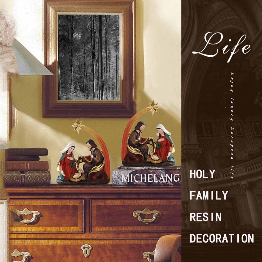 top selling Profile Nativity Set, Includes Holy Family ResDecorative Figures, Support and