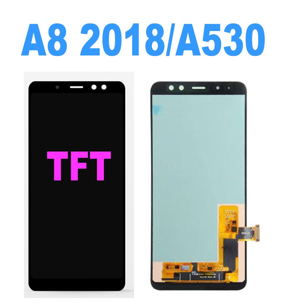 AAA+ For Samsung A8 A800 lcd display A8000 LCD A8100 A810 Display A8 Plus A8+ A730 LCD Touch A530 A530F Screen