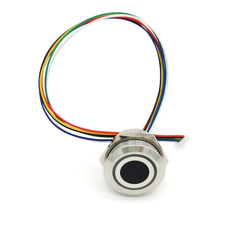 Fingerprint Identification Module,R503-S Circular Capacitive Built-in Algorithm Chip,for Fingerprint Identification