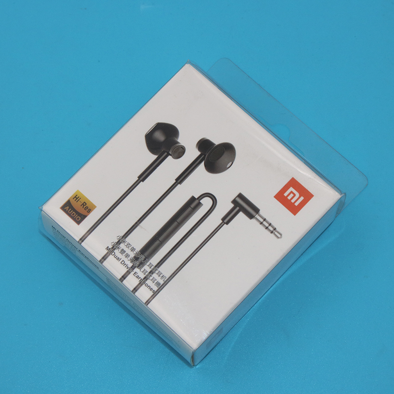 Xiaomi-auriculares Mi 9 Hybrid DC Seo, auriculares internos de 3,5mm con micrófono y Control por cable para Mi 10 Lite Note 10 Pro, Redmi Note 9s, 8, 9 Pro: Black