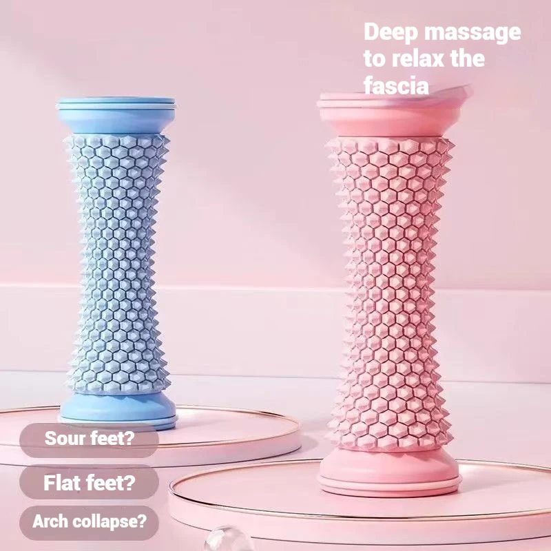 Voetmassage Yoga Fascia Bal Voettrainer Platte voet Spier Ontspanning Massage Roller Huishoudelijke voetpers Artefact