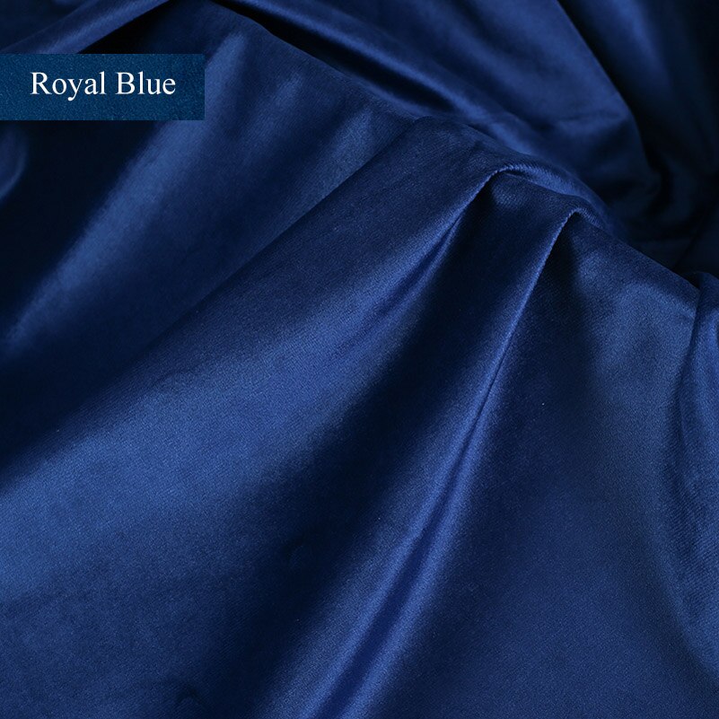 Pure Colour Dutch Velvet Fabric for Sewing Clothes Upholstery DIY Home Decor Textile by the Half Meter