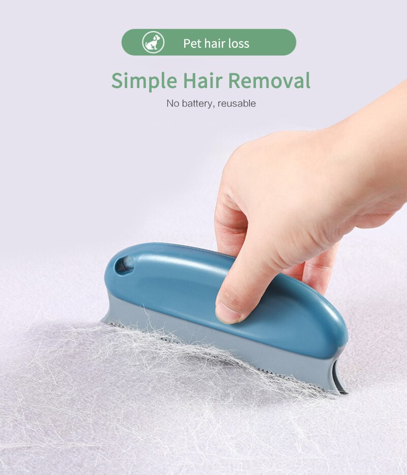Portable Lint Remover Pet Hair Remover Brush Manual Bristles Sofa Clothes Cleaning Brush Fuzz Fabric Shaver Brush Cleaning Tool