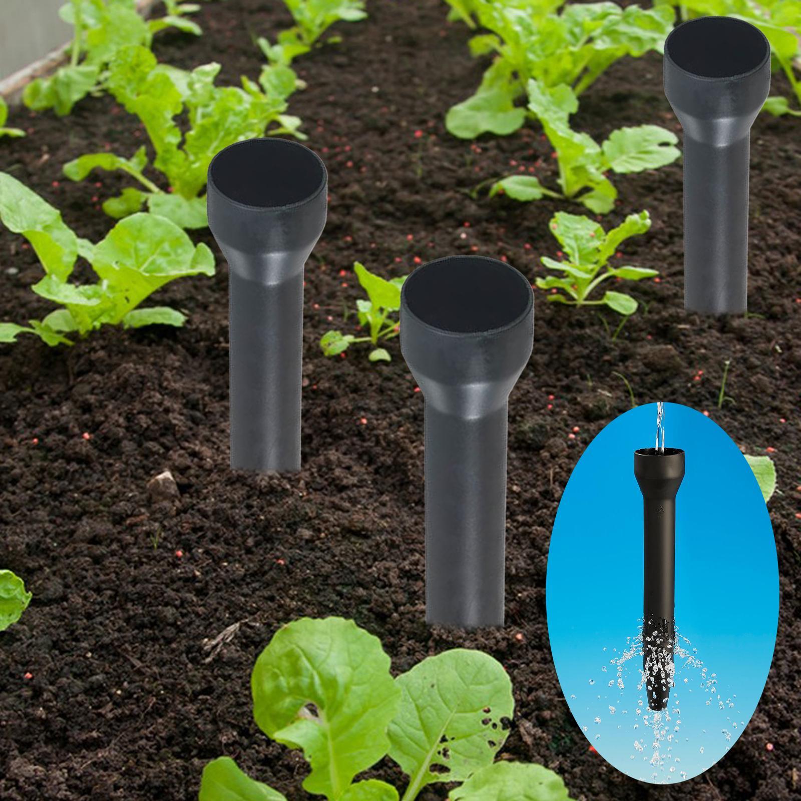 Estacas de riego por goteo profundo, goteros de riego, alimentador de agua, estaca, herramienta de jardinería, pinchos de riego y fertilización de raíces, 3 piezas