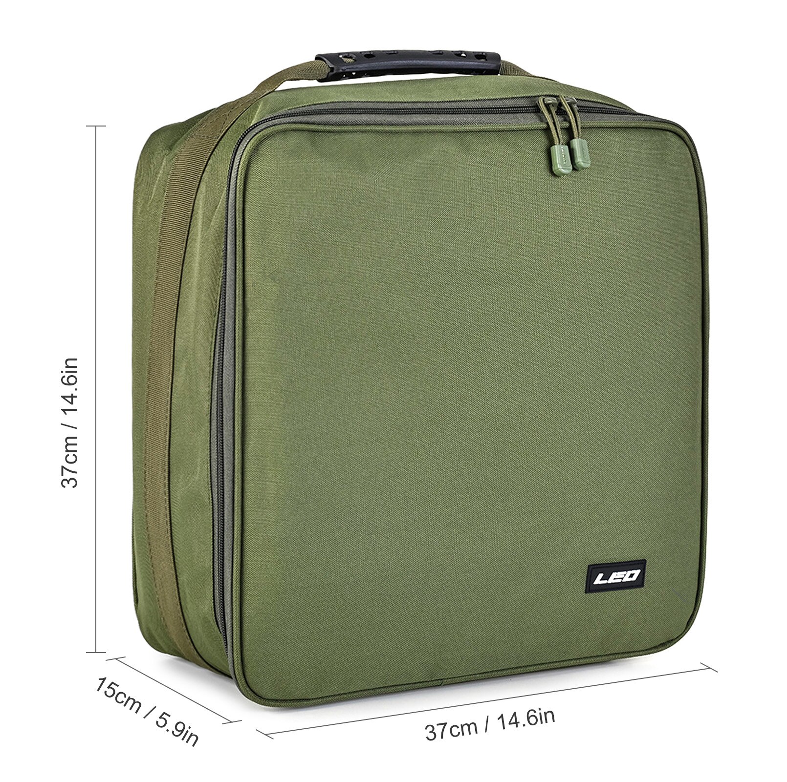 Étui De Rangement Imperméable Pour Moulinet De Pêche – Coque EVA Anti-choc, Format Compact, Noir