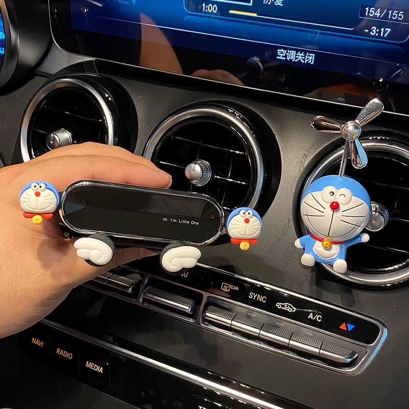 Leuke Auto Telefoon Houder Universele Auto Accessoires Airconditioning Outlet Decoratie Gps Navigatie Frame Bevestigingsbeugel