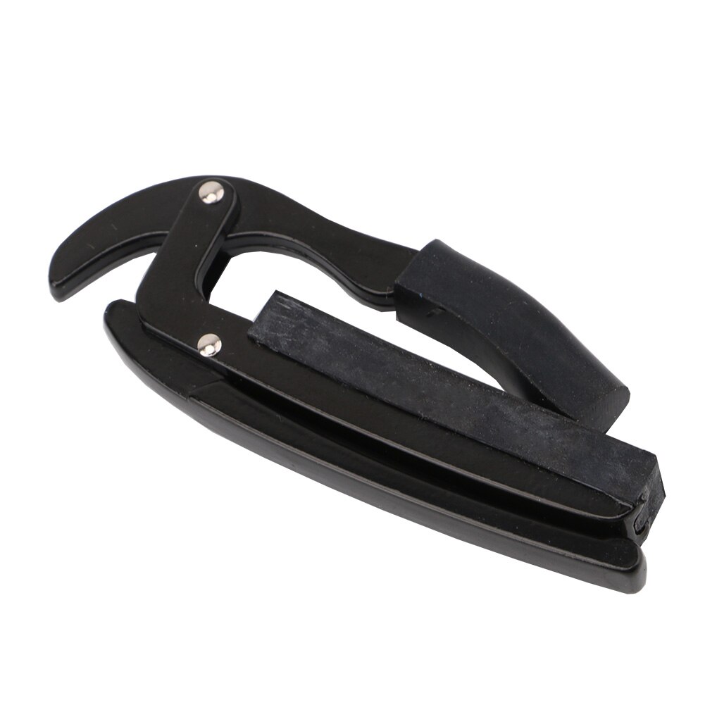 Acoustic Electric Tune Quick Change Trigger Metal Guitar Capo Key Clamp For Guitar Ukulele Accessory Tool: Black