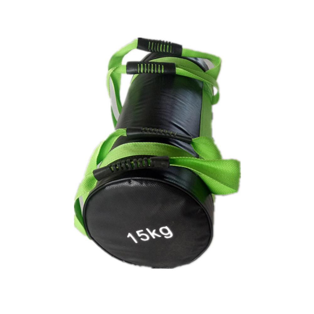 Strength training bag 5/10/15/20/25/30KG with handle punching bag strength training fitness boxing punching bag fitness trainin: Blue