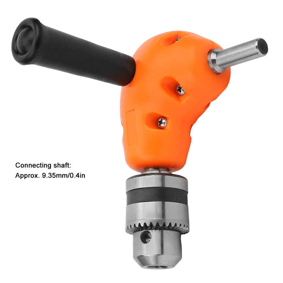 Draaibank Chuck 90 Graden Haakse Boormachine Draagbare Compact Punch Adapter Bevestiging Tool Frezen Collet Chuck