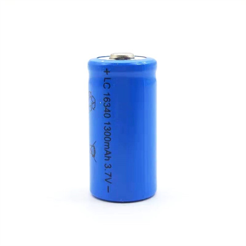 4/6/10 Stks/partij Tbuotzo 16340 Oplaadbare Batterij Li-Ion 1300 Mah Batterijen Bateria Li-Ion Lithium Batterij Voor zaklamp