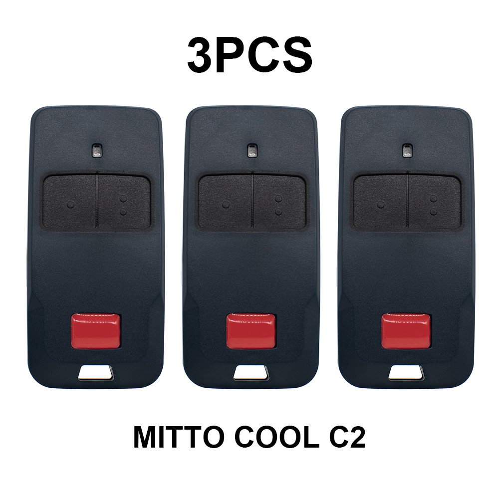 1-20pcs Bft Mitto Cool 2 4 Remote Control Cool C2 C4 Garage Door Remote Control: Red
