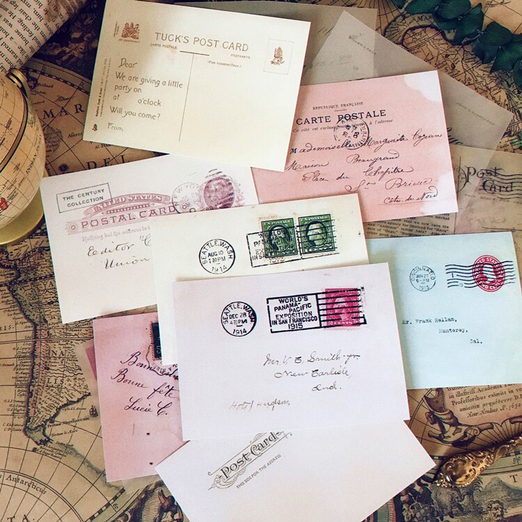 ZFPARTY Jahrgang Pergament Papier Hintergrund für Scrapbooking Glücklich Planer/Karte, Der/Journaling Projekt