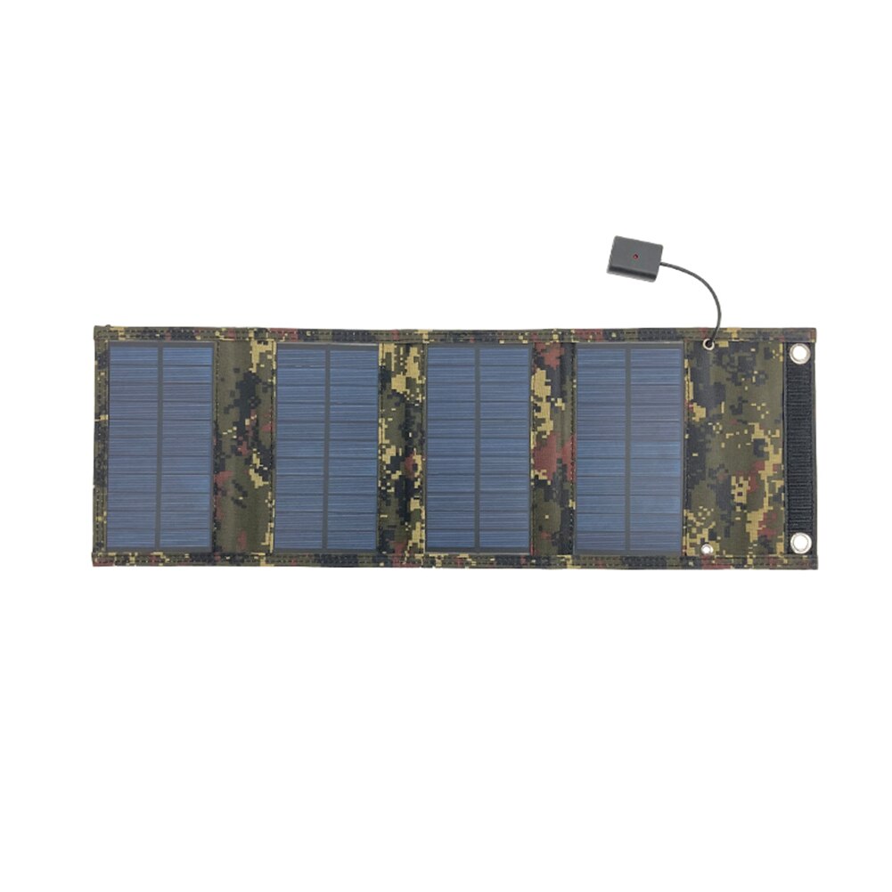 10W Solar Panel Foldable Mobile Power Solar Battery Charger Backpack Camping Waterproof Rechargeable Folding Bag