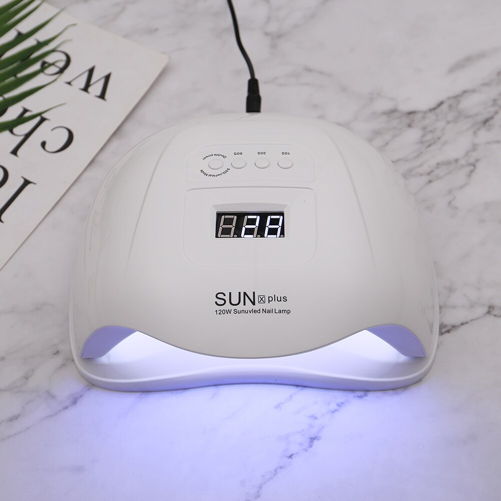 SUN X Plus 114/90/36W UV LED Nail Lamp with 36Pcs Leds or Gel Polish Dual Power Quick Drying With Manicure Salon Lamp: SUN X PLUS / AU
