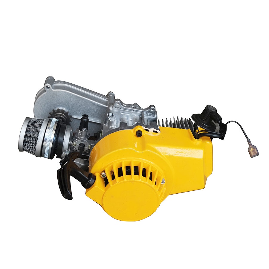 47cc /49cc Engine 2-Stroke Pull Start With Transmission Gear Box for Mini Moto Pit bike Quad Bike