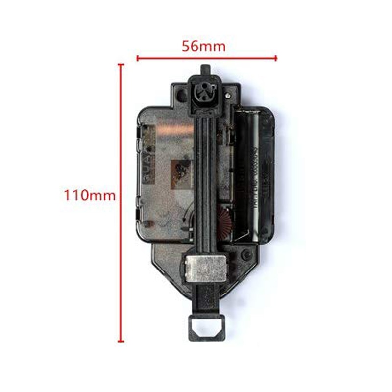 Mecanismo de reloj de péndulo de eje largo clásico, piezas de reparación de movimiento, piezas de Motor de reloj de pared DIY, accesorios para el hogar, mecanismo de reloj de cuarzo