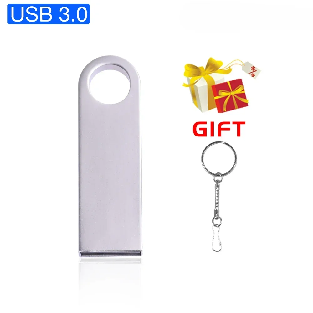 USB 3.0 PenDrive 8GB 16GB 32GB Cle USB Flash Drives 64G Pendrive Hoge Snelheid Draagbare SSD Memoria Usb Stick 8GB: Zilver / 2Gb
