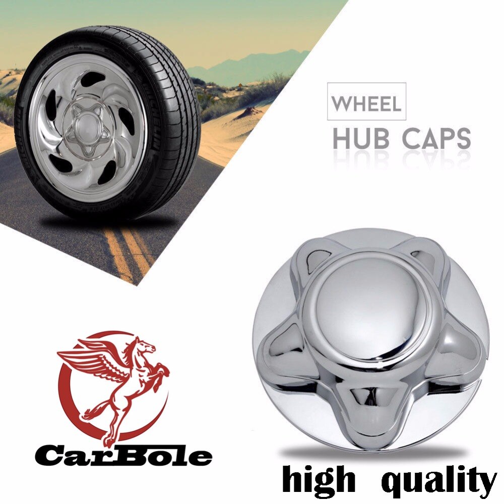 Carbole Deluxe Chrome Wheel Hub Cap Center Cap Met 7 Inch Cap Past 97-03 F150 & Expedition Auto auto Wieldop Caps Op Wielen