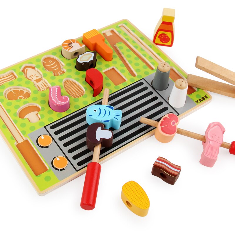 Barbecue Winkel Speelhuis Speelgoed 3-5 Jaar Oud Meisje En Jongen Simulatie Educatief Speelgoed