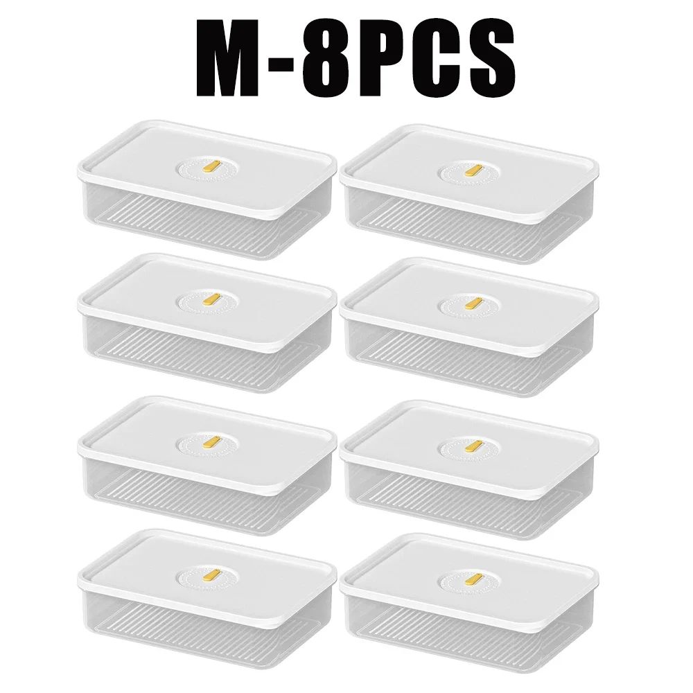 Stackable Airtight Food Containers Clear Cheese Meat Keeper Box Refrigerator Safe for Salami Turkey Sausage Deli Storage: DEEP BLUE