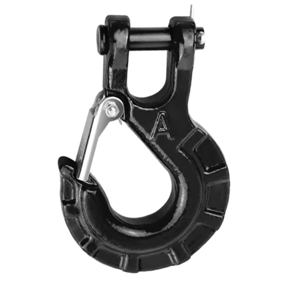 3/8 Zoll Winden anhänger Haken kompatibel mit Anhänger LKW Traktor Transport Abschlepp winde Haken Anhänger sichere Abschlepp verbindung: Braun