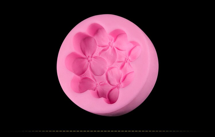 3d silikone fondant form sukker kunst chokolade form blomst kronblad form sæbe form kage dekorationsværktøj  e804