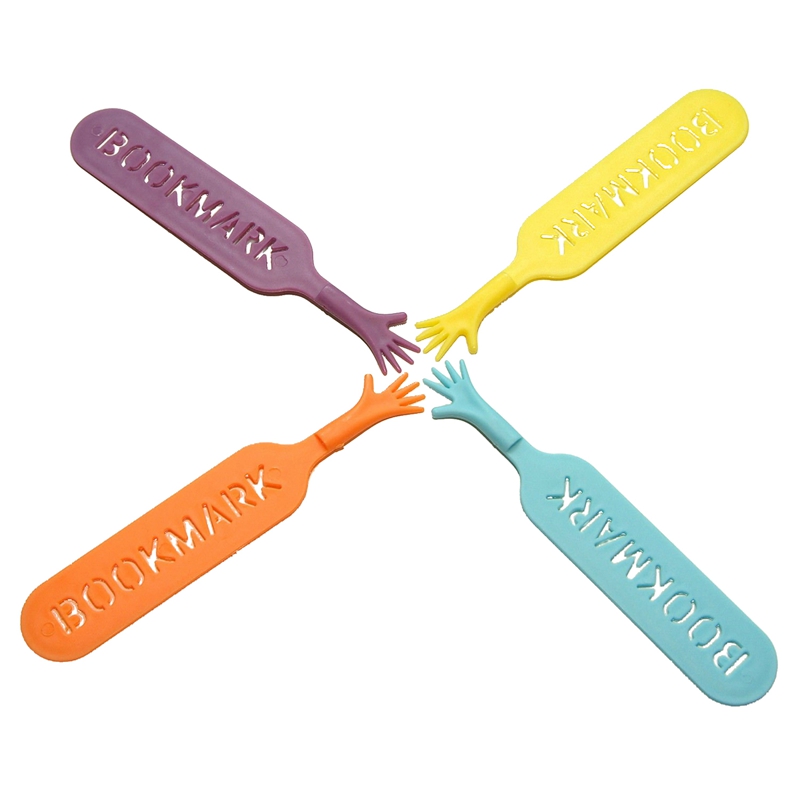 1 Sets THE BOOK Novelty Bookmark Funny Bookworm Reading