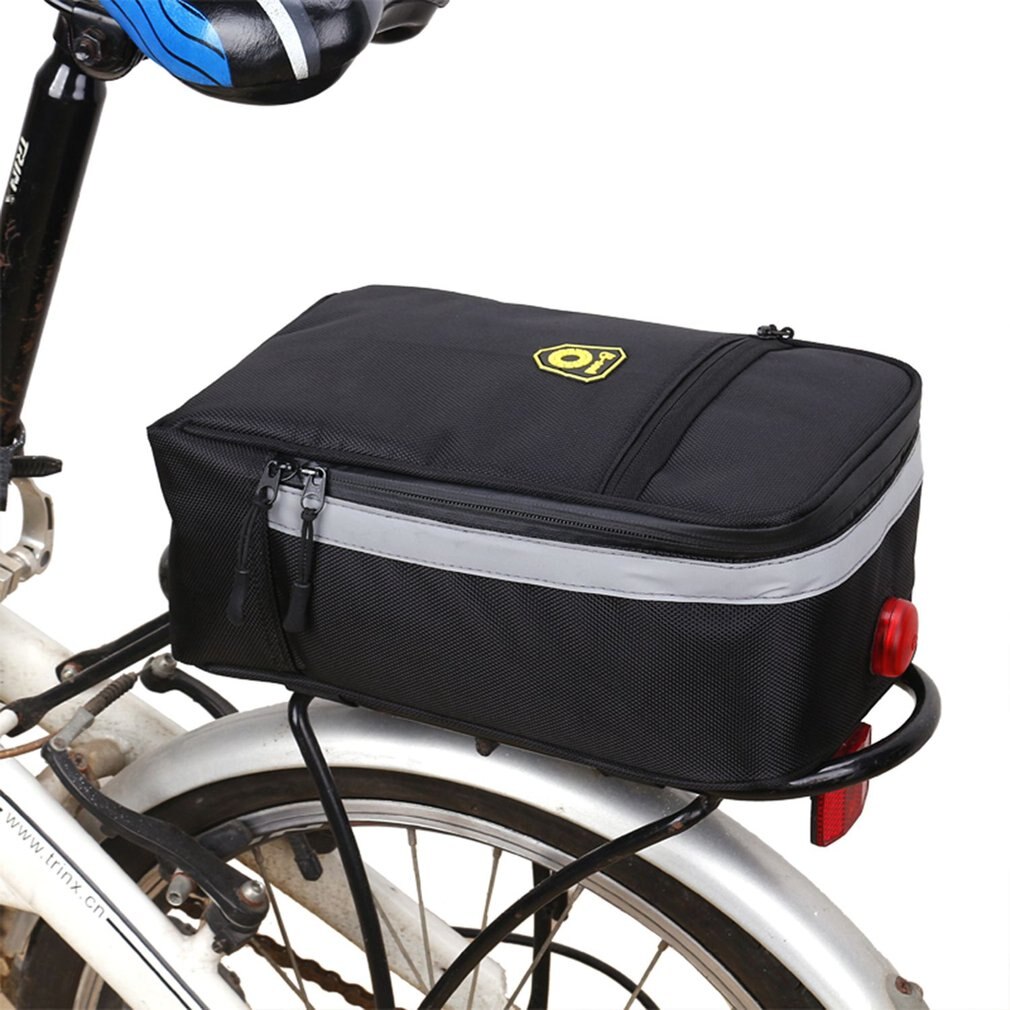 B-SOUL Multifunctional Bicycle Rear Seat Bag Waterproof Outdoor Trunk Bag Rear Bike Panniers Mountain Bike Accessories