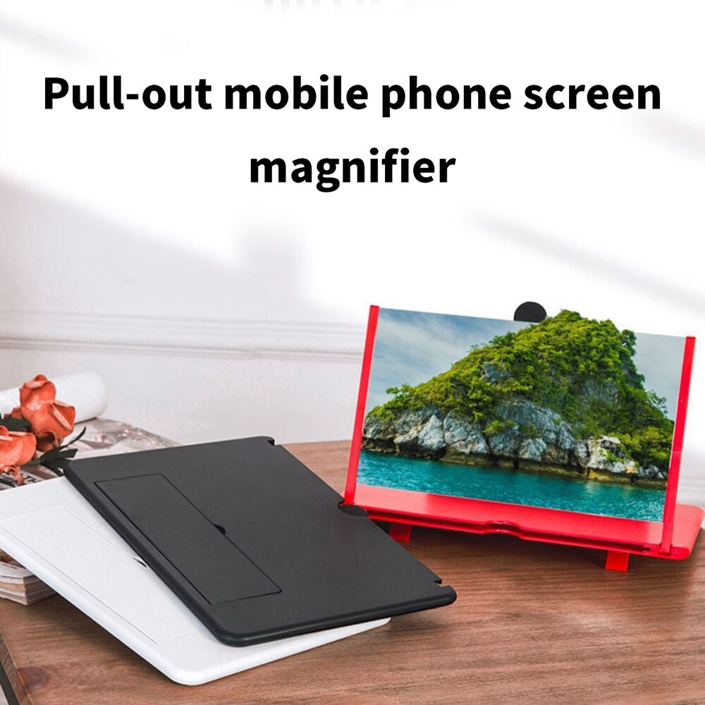 De 10-Inch High-Definition Afneembare Mobiele Telefoon Screen Vergrootglas 10 Inch Pull-Out Mobiele telefoon Screen Magnifier