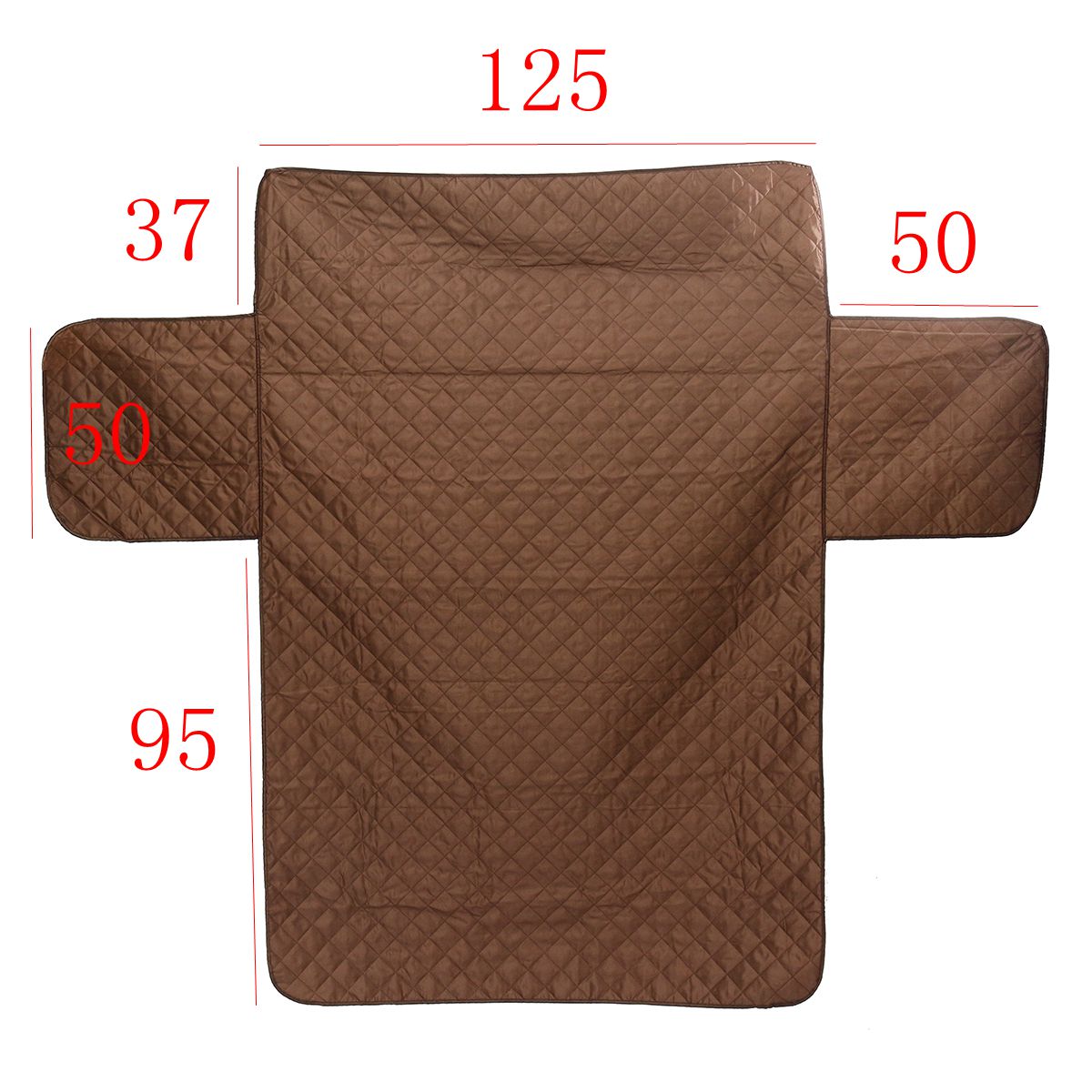 1/2 Zits Huisdier Sofa Cover Hond Kat Sofa Meubelen Couch Beschermende Pad Non Slip Anti Fouling Armsteun Kussenovertrekken Protector Deken