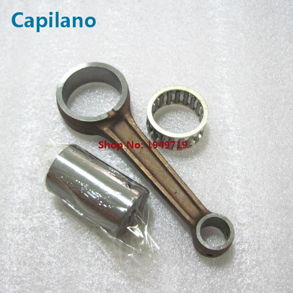 Bielas y bielas del cigüeñal para motocicleta, piezas del motor, GN200, GS200, QM200GY, para Suzuki 200cc, GS 200, K166