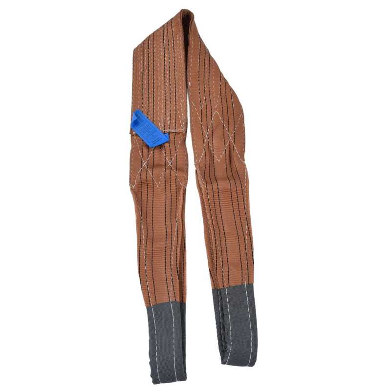 Flat Lifting Sling Wear Resistance 6T Load Crane Lift Slings for Mechanical Hoisting for Construction Works