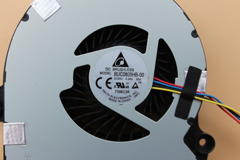 CPU Cooler Fan For ASUS VivoMini VC65 VC65R BUC0805HB-00 DC05V 0.55A B33 4PIN Radiator