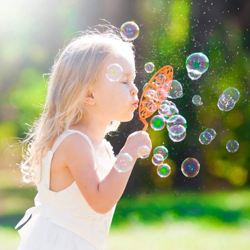 3Pcs Big Bubbles Wand Kit Bubble Making Wand Bubble Set Toy for Outdoor Activity & Birthday Party & Games